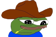 amphibian animal blue_shirt closed_mouth clothes cowboy_hat frog green_skin hat lips nas nas:pepe pepe pepe_the_frog subnas:apu transparent_background wheat // 506x336 // 101.1KB