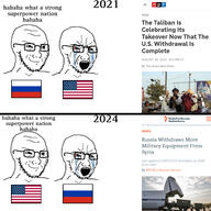 2021 2024 4soyjaks associated_press august august_30 bloodshot_eyes closed_mouth crying december december_14 flag flag:russia flag:united_states glasses news open_mouth radio_free_europe smile smug soyjak sryia star_(symbol) stubble subvariant:soyak_(smug) swede_(artist) taliban variant:soyak zigger // 3464x3464 // 1.3MB
