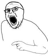 arm glasses hand mustache open_mouth soyjak stubble variant:unknown // 300x344 // 34.8KB