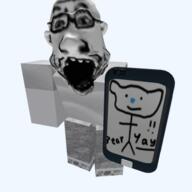 3d closed_mouth drawing ear full_body glasses holding_object holding_phone open_mouth phone roblox soyjak stickman text variant:unknown // 420x420 // 100.9KB