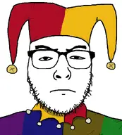 1800s_wagie disappointed frown glasses jester jestermaxxing kings_little_jester medieval stubble variant:uncjak // 900x1000 // 277.0KB