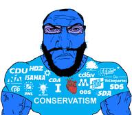 beard blue_shirt blue_skin buff conservative punisher_face subvariant:muscular_chud subvariant:muscular_science_lover subvariant:science_lover variant:chudjak variant:markiplier_soyjak // 1059x929 // 274.3KB