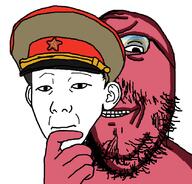 closed_mouth communism flag:minor_attracted_person glasses hammer_and_sickle holding_object kuz map_(pedophile) mask ominous pedophile red_(user) smile stubble variant:gapejak variant:kuzjak // 836x800 // 116.4KB