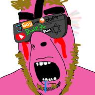 blond_beard blood bloodshot_eyes coomer dopamine judaism pink_skin porn reddit rule34 tiktok variant:cobson youtube // 721x720 // 43.6KB