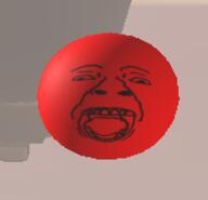 open_mouth red_fruit roblox screenshot soyjak variant:gapejak video_game zeppelin_wars // 169x163 // 15.7KB
