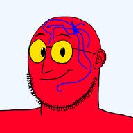 bald closed_mouth cool ear gem glasses happy nose smile stubble variant:weirdpenis // 900x900 // 25.6KB