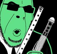 central_intelligence_agency clothes glowing glownigger holding_object men_in_black merge necktie neuralizer ruler soyjak suit thrembo trend:glowie variant:56jak variant:cobson // 1440x1365 // 267.7KB