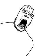 glasses screaming stubble subvariant:doctos trend:doctos variant:leanjak wrinkles // 640x800 // 42.0KB