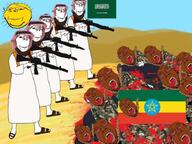 blood ethiopia flag:ethiopia flag:saudi_arabia gun subvariant:wholesome_soyjak sudi:arabia variant:bernd variant:gapejak // 748x561 // 669.0KB
