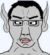 anglo anglomutt big_ears black_sclera british eternal_anglo front_facing mutt subvariant:chuddy subvariant:chudjak_front t50_eyes vampire variant:chudjak yellow_teeth // 481x535 // 20.1KB