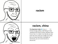 2soyjaks angry china closed glasses japan korea mouth open_mouth place_japan racism stubble subvariant:soyak_(irritated) text twitter twitter_checkmark variant:soyak // 1400x1080 // 80.6KB