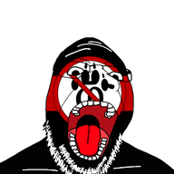 anti_furry bald flag:anti_furry glasses meta:tagme nose open_mouth stubble teeth tongue variant:isaac white_background wrinkles // 1280x1280 // 295.8KB