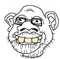 BRIMMIEST_COMMENTS_SECTION☣️☣️☣️_DO_NOT_ENTER☣️☣️☣️ Shitty_edit albino bald cracker glasses lips meta:tagme op_is_a_retarded_lazy_faggot_for_not_tagging_his_own_shit stubble teeth template tyrone variant:tyronejak white_skin // 391x383 // 14.6KB