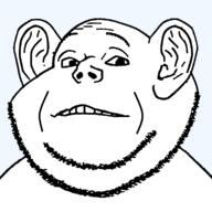 closed_mouth ear frown meta:ai_generated meta:ai_variant redraw soyjak stubble subvariant:impaish template transparent_background variant:impish_soyak_ears wrinkles // 960x960 // 26.5KB