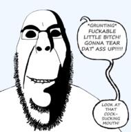 biting_lip creepy looking_at_you ominous speech_bubble subvariant:cobson_front2 subvariant:hornyson subvariant:hornyson_front variant:cobson // 1111x1122 // 462.3KB