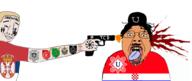 a10 beard blood catholic_serbs catholicism chessboard chetnik coat_of_arms croatia croatia_vs_serbia crown dimitrije_ljotic dinarska_divizija eagle fascism flag:serbia german_text gore gun hakenkreuz judenfrei kolovrat ljoticevci looking_at_you mouth_open national_stroj nazism orthodoxy prinz_eugene revenge schutzstaffel sdk serbia shield smug srbska_akcija ss_prinz_eugen swastika sword t50 tcd untermensch ustasha ustashism variant:bernd variant:chudjak waffenss wheat yugoslavia zbor übermensch // 1000x420 // 206.4KB