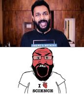 indian irl shitskin subvariant:science_lover variant:markiplier_soyjak // 474x528 // 30.4KB