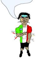 ally argentina bbc brown_skin cum curly_hair flag flag:argentina flag:italy flag:transgender_pride_flag glasses italy mustache speech_bubble speech_bubble_empty steroids subvariant:chudjak_front subvariant:unbotheredchud swastika syringe thinking variant:chudjak // 981x1608 // 130.3KB