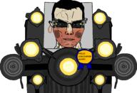 Jetpack armor award burnt core g-toilet glasses green_eyes hair laser scar skibidi skibidi_toilet subvariant:chudjak_front subvariant:muscular_chud toilet variant:chudjak // 1366x929 // 192.3KB
