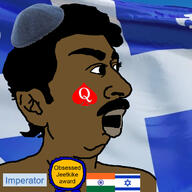 a_FUCKING_PAJEET award black-hair black_eyes brown_skin clothes dox doxxed flag:india flag:israel flag:quebec hat imperator_(user) india indian judaism kike kippah looking_to_the_right meta:nas microsoft open_mouth pajeet pajeetjak saar saarjak shitskin spade t50_eyes variant:pajeetjak // 1250x1250 // 228.4KB