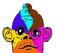 2soyjaks baby closed_mouth clothes colorful deformed ear glasses hat mustache soyjak subvariant:jacobson variant:a24_slowburn_soyjak variant:el_perro_rabioso // 946x880 // 178.7KB