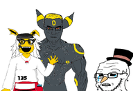 bromine_(namefag) crying glasses goot_(zoophile) jolteon pokemon queen_of_spades sad snowman spade subvariant:muscular_chud umbreon variant:chudjak variant:soyak variant:soytan // 2182x1500 // 657.1KB