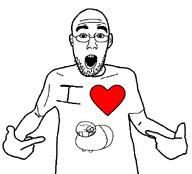 clothes glasses heart looking_at_you low_effort pointing variant:shirtjak variant:unknown white_skin // 618x559 // 31.8KB