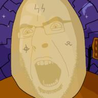 Cobson_face angry autism avatarfag chuddy commando indie nazism open_mouth risk_of_rain // 721x720 // 72.9KB