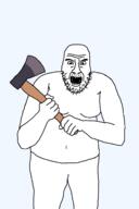 axe bald fat jouko man_tits my_summer_car open_mouth stubble variant:unknown // 1107x1661 // 33.1KB