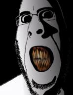 ai_generated animated creepy dark darkness eyes rotten_teeth stubble subvariant:hornyson variant:cobson yellow_teeth you_were_one_i_ker // 600x780 // 8.0MB