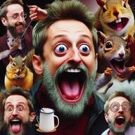 ai_generated artificial_intelligence glasses happy meta:nas squirrel stubble // 1024x1024 // 295.0KB