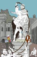 angry animal axe balding barbarian classical_art_parody closed_mouth clothes drawn_background full_body glasses grey_skin hair hand happy hat holding_object holding_rope horse horseback_riding lion looking_at_you multiple_soyjaks naked noose open_mouth pedestal pointing rome rope shield smile soyjak statue stubble subvariant:feralsquirrel subvariant:gapejak_side subvariant:impish_horse subvariant:massjak subvariant:nucob thrembo variant:chudjak variant:cobson variant:feraljak variant:gapejak variant:impish_soyak_ears variant:markiplier_soyjak variant:nojak variant:smugjak variant:soyak visigoth white_skin // 2072x3190 // 6.3MB