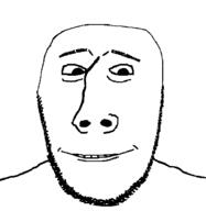 closed_mouth smile soyjak stubble variant:unknown // 904x930 // 13.0KB