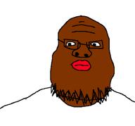 black_skin brimstone coal coal_skin dogshit glasses ias nigger red_lips retard retarded shitskin stubble stupid.png_poster variant:unknown wrinkles // 734x686 // 30.2KB