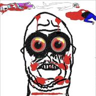 blood bloodshot_eyes creepypasta dead tranny variant:a24_slowburn_soyjak variant:chudjak variant:sidjak // 783x786 // 194.9KB