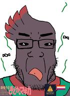 beak bird celticphoenix feather fixing_rwby flag:lesbian_pride_flag glasses incest madoka_magica series:esl_pedo_league stink_lines stubble subvariant:chudplier variant:chudjak // 598x818 // 63.4KB