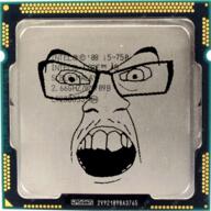 angry core_i5 cpu glasses intel nehalem objectsoy open_mouth soyjak technology variant:feraljak // 500x500 // 438.9KB