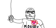 angry clenched_teeth clothes glasses i_hate mouse oekaki soyjak stubble text tshirt variant:unknown // 500x250 // 14.9KB