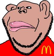 amerimutt bald ear mcdonalds mutt pink_lips stubble subvariant:impish_amerimutt variant:impish_soyak_ears // 500x525 // 204.5KB