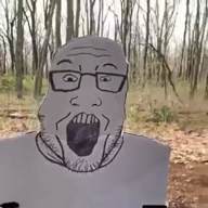 animated crime death firearm glasses internet_is_leaking irl murder oekaki open_mouth redraw shooting soyjak stubble variant:markiplier_soyjak video weapon // 320x320, 5.1s // 1.3MB