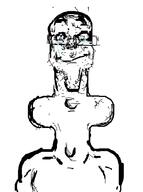 bloodshot_eyes closed_mouth crying glasses soyjak stubble variant:unknown // 369x495 // 21.5KB