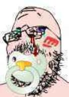 baby beat_up black_eyes broken_glasses child_abuse crying fist nosebleed ouch pacifier small_eyes soyjak stubble variant:gapejak white_skin // 90x125 // 2.7KB