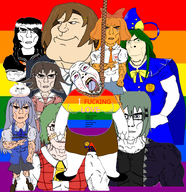 aids anime award blood dildo fat flag:gay_pride_flag flag:lgbt_pride_flag gay gynaecomastia hanging herpes homosexual man_tits poop pozzed rope subvariant:chudjak_front subvariant:mexiaryan subvariant:muscular_chud subvariant:unbotheredchud variant:bernd variant:chudjak variant:cobson variant:meximutt // 3000x3100 // 3.4MB