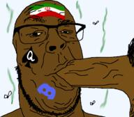 black_skin dick discord flyes glasses hair iran nigger porn queen_of_spades stinky sucking_cock variant:suckinjak // 733x641 // 108.3KB