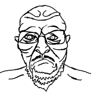 angry beard glasses looking_at_you subvariant:feralsid variant:feraljak variant:sidson white_background // 519x551 // 16.4KB