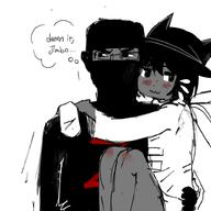 black_skin blushing brimmiest_comments_section☣️☣️☣️_do_not_enter☣️☣️☣️ couple cute hand jimbo_(namefag) knees meta:bait_hall_of_fame meta:leaky meta:long_ass_comment_section_enter_to_shit_fling meta:namefags meta:tagme niko_(oneshot) scarf shy sleeve tranime_girl trannies tranny_artstyle variant:chudjak warrior-'p_x_jimbo warrior-z_(user) warrior-z_change_the_tags_if_you_like_jimbo warrior_for_trans_muslim_rights // 736x736 // 186.0KB