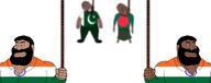 bangladesh bangladeshi beard brown_skin buff dark_skin dravidian flag flag:india glasses hanging holding_rope india indian indian_flag indo-aryan muscles no_more_brother_wars noose paki pakislop pakistan pakistan_centre_for_autism smile subvariant:hinduaryan subvariant:hindumutt tongue tongue_out variant:bernd // 1812x720 // 279.3KB