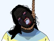 ack black_skin bloodshot_eyes clothes crying faggot flag flag:minor_attracted_person flag_shirt glasses hair hanging jassycuck long_hair map_(pedophile) nigger nigger_lips noose open_mouth pedophile red_lips redraw retard rope rotten_teeth skajyos stubble subhuman suicide sweating template tongue trend:jartycuck trend:slopjak variant:skajyosjak // 1114x835 // 30.2KB