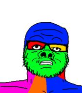 colorful glasses soyjak stubble subvariant:herb variant:a24_slowburn_soyjak // 454x520 // 5.9KB