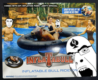 bull chud chuddy floatation_device floating inflation jarty_mentioned pool queen_of_spades ride soyjak spadeson variant:cobson // 1500x1216 // 2.7MB